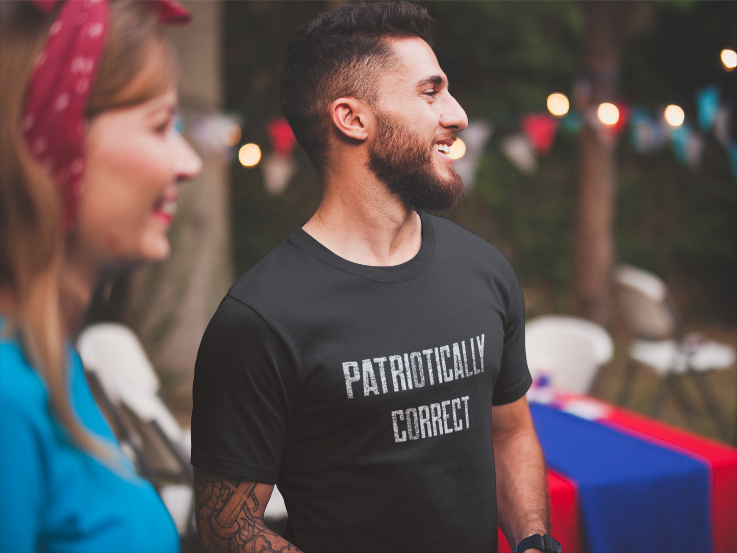 Men's Patriotically Correct Tee