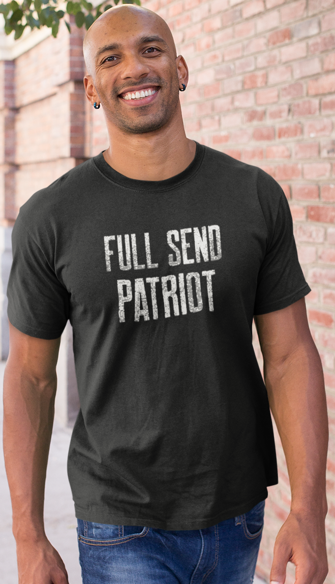 Men's Full Send Patriot Tee